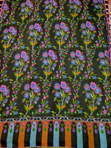 Kani weave pashmina shawl allover 40x80 inch