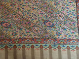 Kani weave pashmina shawl stripe 40x80 inch