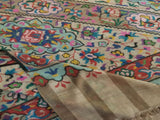 Kani weave pashmina shawl stripe 40x80 inch