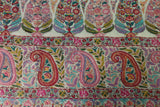 Embroidered pashmina white jamma shawl 40X80 inch