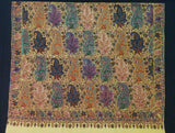pashmina shawl Embroidered chinar jamma kalamkari shawl