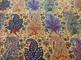pashmina shawl Embroidered chinar jamma kalamkari shawl