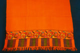 kani pashmina shawl paldar orange 40x80 inch