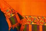 kani pashmina shawl paldar orange 40x80 inch