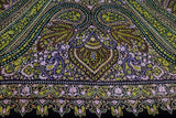 Hand embroidered pashmina jamma black shawl 40X80 inch