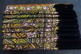 Hand embroidered pashmina jamma black shawl 40X80 inch