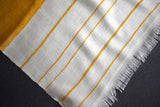 Pashmina handwoven lemon stole 28x80 inch