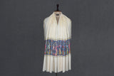 Hand embroidered pashmina shawl 40X80 inch paldar