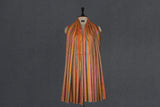 Hand woven pashmina stripe shawl 40x80 inch HOOR