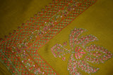 Fine wool Embroidered shawl 40"x80"