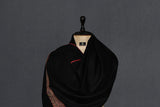 Antique pashmina stole black