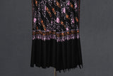 embroidered pashmina designdar black shawl 40X80 inch