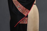 Antique pashmina stole black