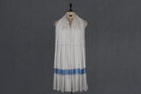 Embroidered fine wool stole 28x80 inch