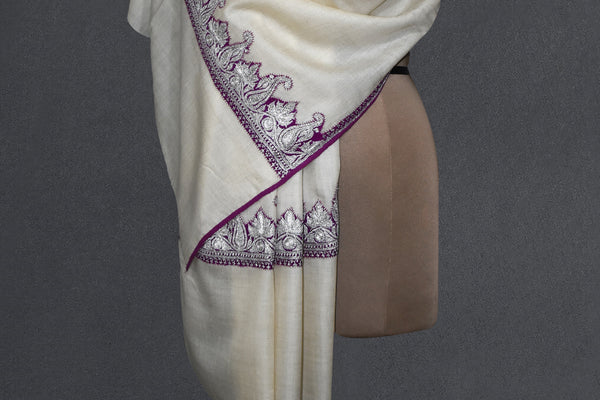 Pashmina tilla stole 28x80 inch