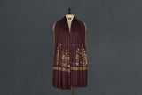 Fine wool Embroidered shawl 40"x80"