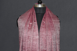 Pashmina handwoven purple stole 28x80 inch