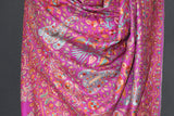embroidered pashmina jammawar shawl 40X80 inch