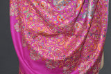 embroidered pashmina jammawar shawl 40X80 inch