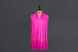 Hand embroidered pashmina jallwork shawl 40X80 inch pink