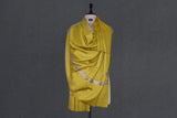 hand embroidered shawl fine wool 40x80 inch