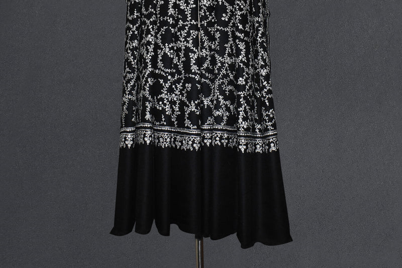 Pashmina embroidered stole 28x80 inch
