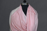 Pashmina handwoven pink stole 28x80 inch