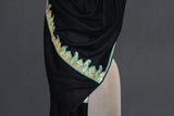 Pashmina tilla black stole 28x80 inch