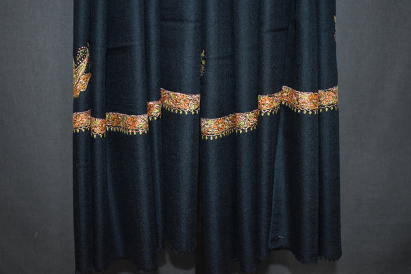GENTS Fine wool Embroidered shawl