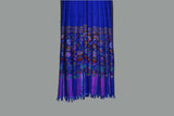 kani pashmina paldar blue shawl 40*x80*