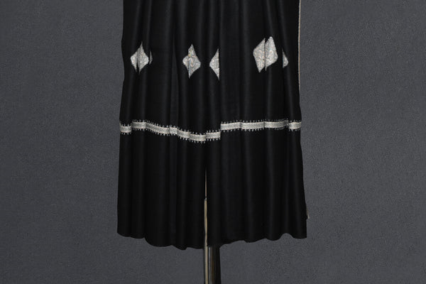 Antique pashmina patch shawl 40x80 inch