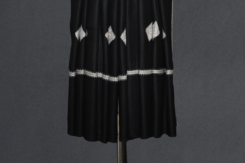 Antique pashmina patch shawl 40x80 inch