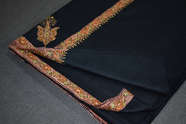 GENTS Fine wool Embroidered shawl