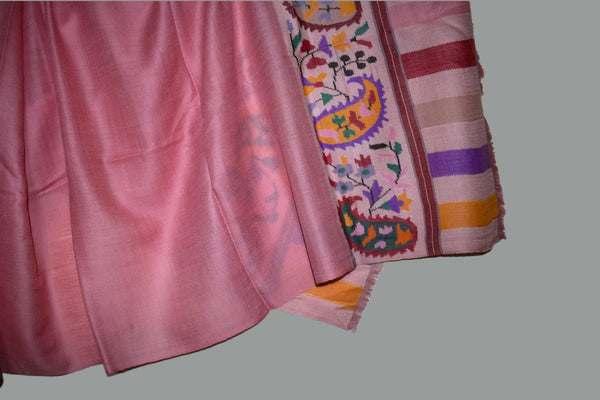 kani pashmina paldar pink shawl 40*x80*