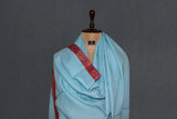 hand embroidered shawl fine wool 40x80 inch