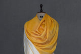 Pashmina handwoven lemon stole 28x80 inch