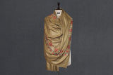 Embroidered pashmina designdar shawl 40X80 inch