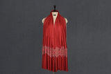 Hand embroidered pashmina shawl 40X80 inch