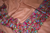Pashmina Hand embroidered dordar shawl 40X80 inch