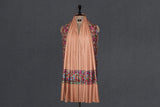 Pashmina Hand embroidered dordar shawl 40X80 inch