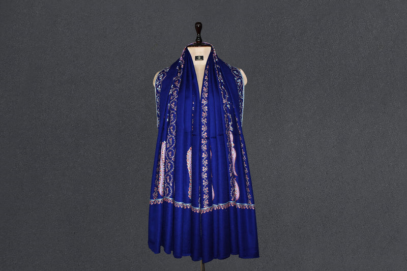 Fine wool Embroidered shawl