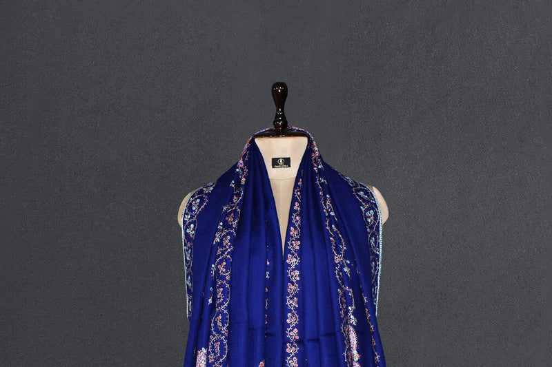 Fine wool Embroidered shawl