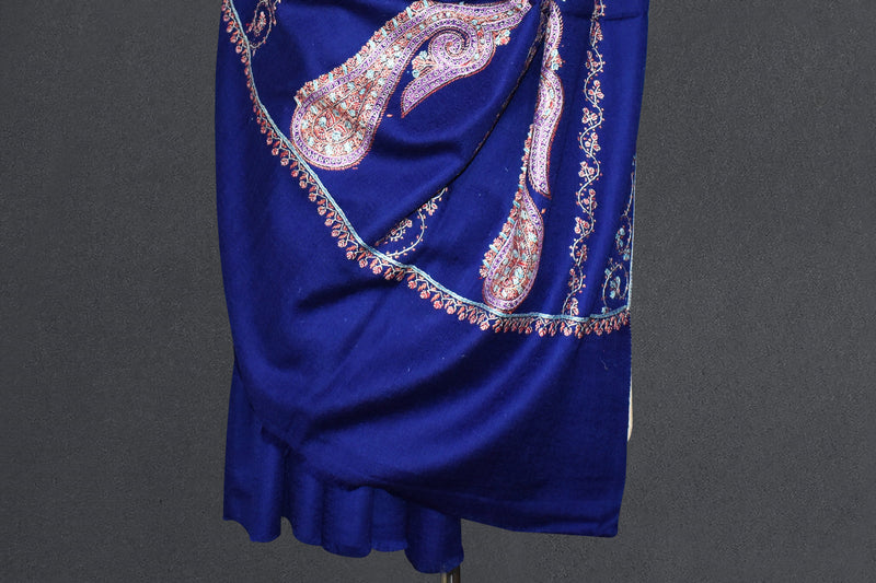 Fine wool Embroidered shawl