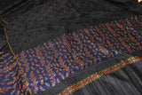 Pashmina stole embroidered 28x80 inch