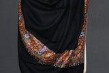 Pashmina Hand embroidered dordar shawl 40X80 inch