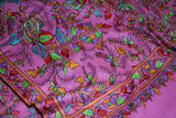 Pashmina Hand embroidered jammawar shawl 45x90