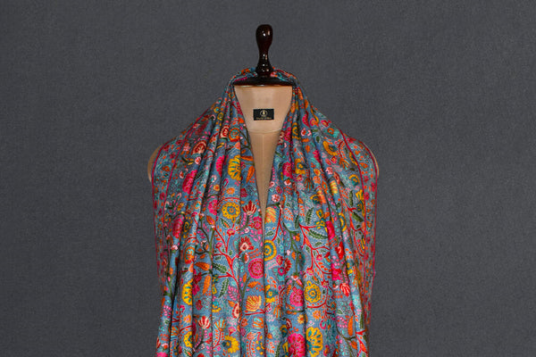 Pashmina handmade hand embroidered shawl