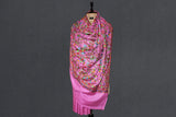 Pashmina Hand embroidered jammawar shawl 45x90