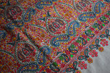 Pashmina hand embroidered jamawar shawl  40x80 inch