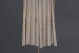 Cashmere embroidered stole 28x80 inch